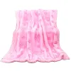 2022 New Model Factory Direct Sale Bestseller Jiali Lily New 6D Three-dimensional Embroidered blanket Item Picture